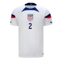 Pánský Fotbalový dres Spojené státy Sergino Dest #2 MS 2022 Domácí Krátký Rukáv